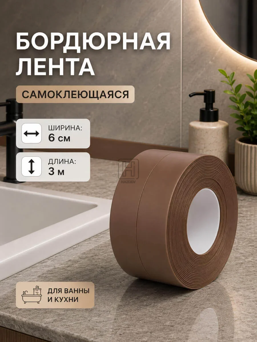 бордюрная лента 6см