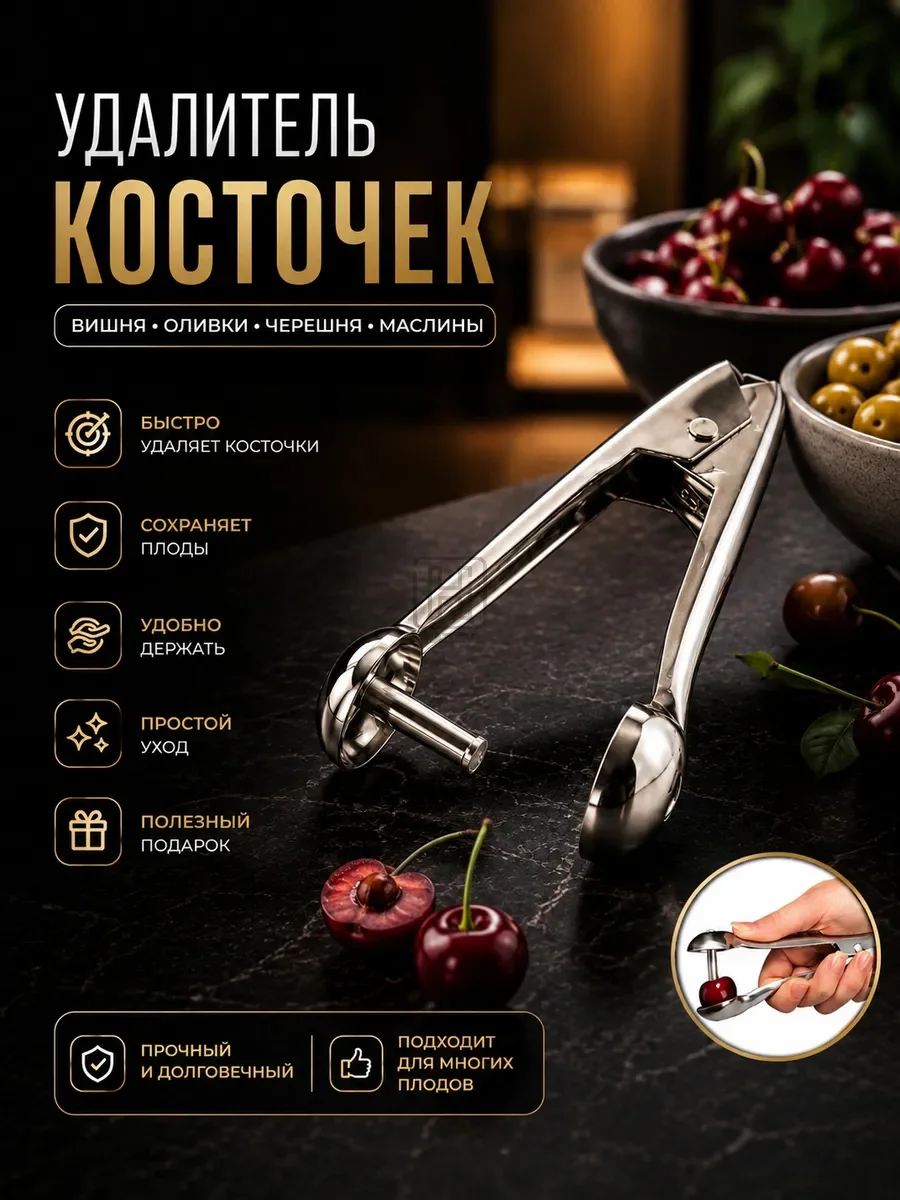 Прибор для удаления косточек